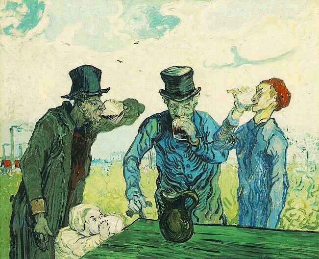 Vincent van Gogh, 1890, die Trinker